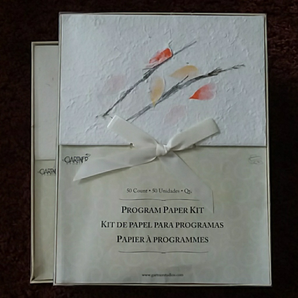 2 Program paper kits